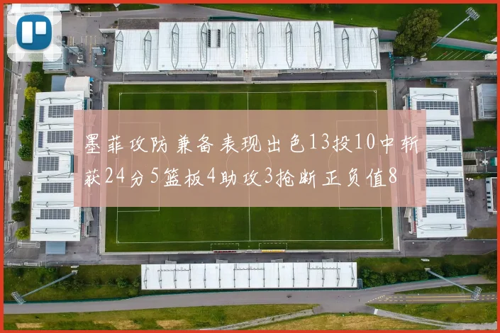 墨菲攻防兼备表现出色13投10中斩获24分5篮板4助攻3抢断正负值8
