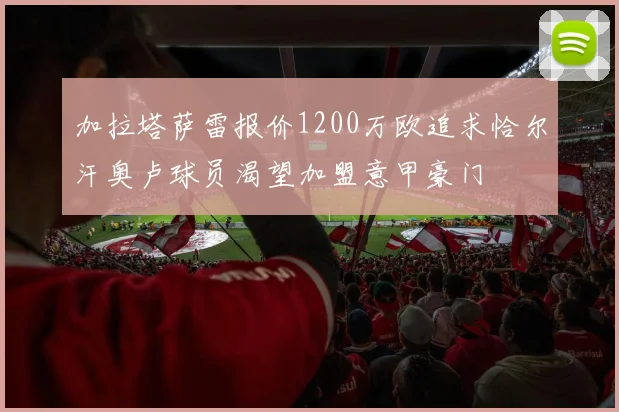 加拉塔萨雷报价1200万欧追求恰尔汗奥卢球员渴望加盟意甲豪门